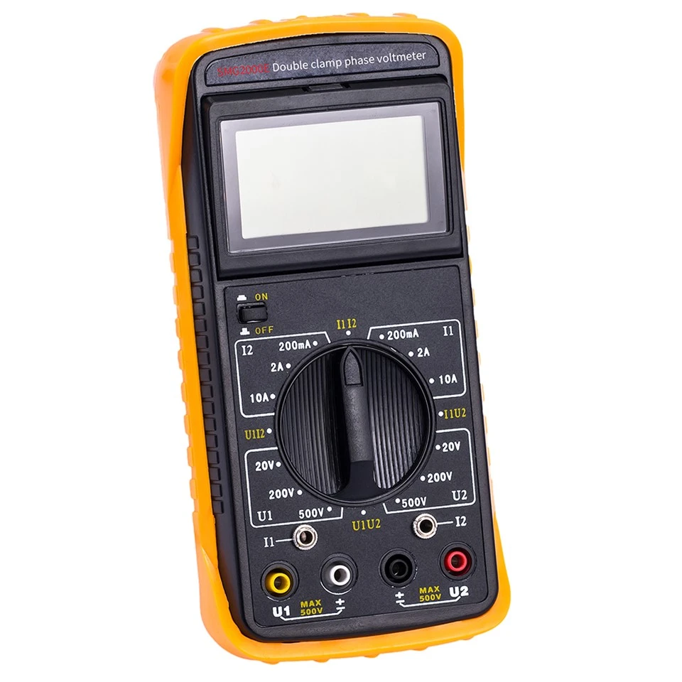 Fazni voltmeter z dvojno kleščo